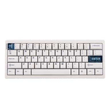 Механічна ігрова клавіатура з підсвічуванням клавіш CIDOO QK61 White зображення товару