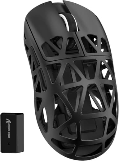 Безпровідна Ігрова Миша ATTACK SHARK R2 Black 2.4G/Bluetooth/USB type-c Сенсор PAW3950 зображення товару