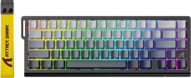 Клавіатура ATTACK SHARK X68 HE Gradient Magnetic Switch Дротова Механічна RGB Підсвічування З Підтримкою HOT-SWAP зображення товару