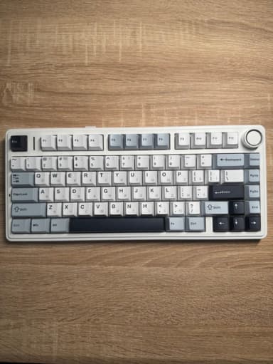 Ігрова Безпровідна Клавіатура AULA F75 Blue ENG/UKR зображення товару