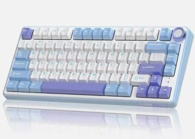 Клавіатура дротова Royal Kludge R75 75% Blue зображення товару